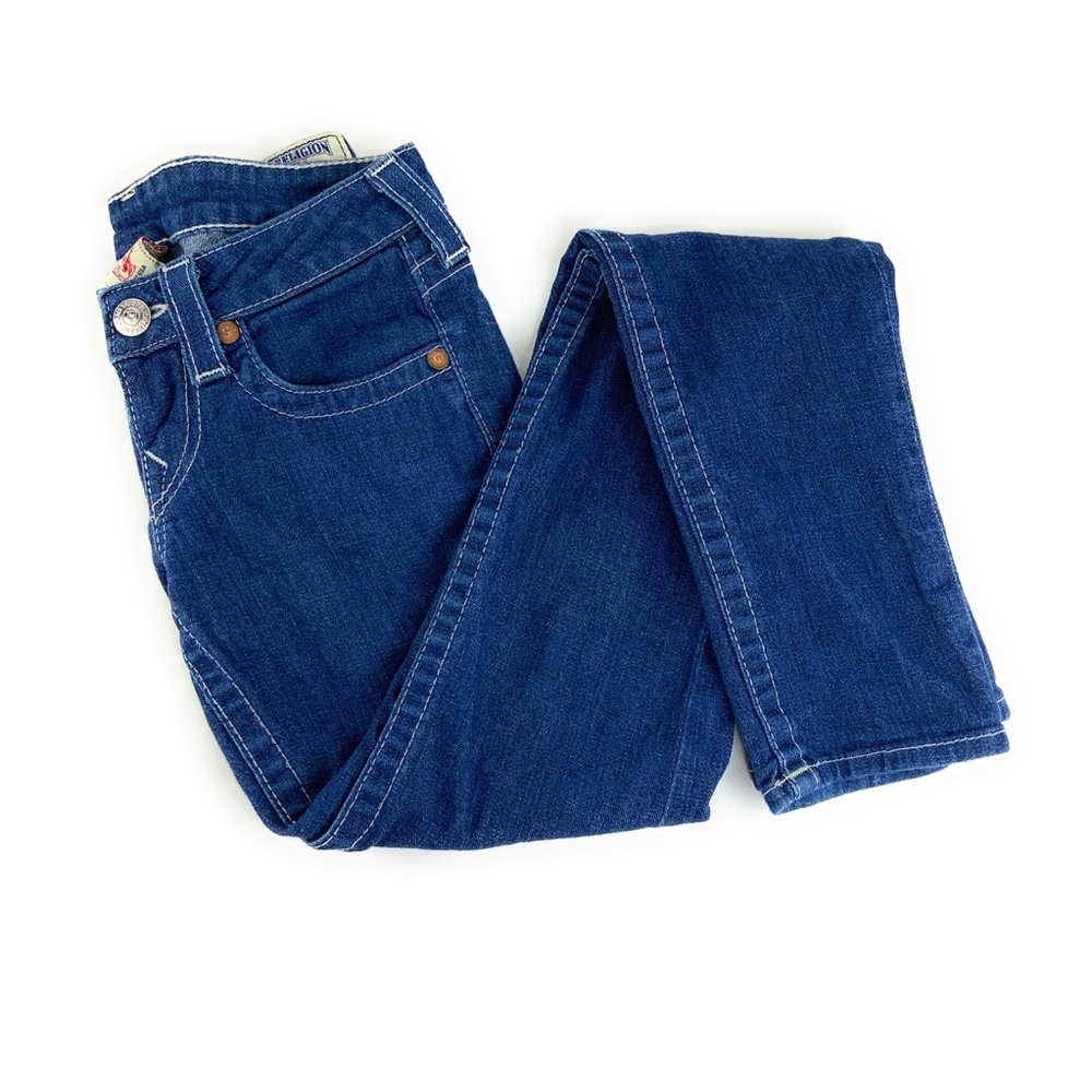 True Religion Skinny Jeans w/ Embellished Pockets